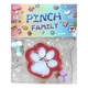 Кошачья сквиш лапка антистресс силиконовая UFT Squish Cat Paw 9 Jelly 3 Red - изображение 1