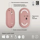 Мышь компьютерная Logitech Pebble Mouse 2 M350s Tonal Rose (910-007014) - изображение 6