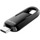 Флэш-накопитель SanDisk USB 3.2 Gen1 Ultra Slider Type-C 32Gb/300Mb/s/Black (SDCZ480-032G-G46) - изображение 1