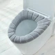 Теплый чехол на сиденье унитаза WarmSeat, серый - изображение 7
