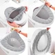 Теплый чехол на сиденье унитаза WarmSeat, серый - изображение 10