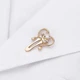 Значок (пин) BROCHE брошь бижутерия Медицина Матка золотистый BRGV114629 - изображение 3