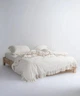 Постільна білизна Limasso Stonewashed Exclusive Ranforse 200 х 220 см Leila - зображення 1