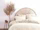 Постельное белье Limasso Stonewashed Exclusive Ranforse 200 х 220 см Akdeniz Krem - изображение 1