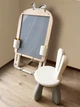 Детский мольберт двухсторонний Lumpurini Missi Vario Comodo со стулом 3-в-1 с регулировкой высоты, магнитной доской для рисования и конструктором. (C-HB029kw) - изображение 12