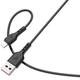 Кабель SkyDolphin S66L USB-Lightning (M/M) 1m Black (SDUSB-000648) - изображение 1