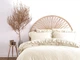 Постельное белье Limasso Stonewashed Exclusive Ranforse 200 х 220 см Akdeniz Krem - изображение 1