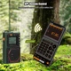 Портативный радиоприёмник с аккумулятором HanRongDa Радио FM AM SW VHF WB / APP / LED-дисплей / MP3 / TF / Bluetooth / фонарь - изображение 3