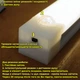 LED лампа 50 см. с аккумулятором с датчиком движения, на магните/липучке - изображение 4