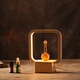 Еко-аромадифузор для дому електричний з підсвіткою 2-в-1 Doctor-101 Lumière Square. Аромадифузор із натурального дерева (NF-KX2) - зображення 5