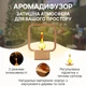 Еко-аромадифузор для дому електричний з підсвіткою 2-в-1 Doctor-101 Lumière Square. Аромадифузор із натурального дерева (NF-KX2) - зображення 8