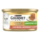 Вологий корм GOURMET Gold для дорослих котів шматочки у паштеті з качкою, морквою та шпинатом 85 г - изображение 2