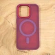 Чехол HOCO Smoke case Matte with MagSafe для iPhone 15 Pro Max Black - изображение 4