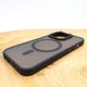 Чехол HOCO Smoke case Matte with MagSafe для iPhone 15 Pro Black - изображение 2