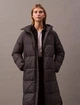 Куртка жіноча Calvin Klein Women's Hooded Puffer Jacket S Сірий (14904100) - зображення 3