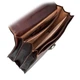 Портфель Tony Perotti Italico 8009 moro шкіряний коричневий чоловічий - зображення 4