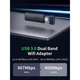 WI-FI-адаптер UGREEN CM492 AC1300 UGR-50340, Black - изображение 2