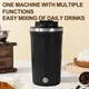 Автоматическая чашка мешалка-термос A-Plus Mixing Cup 2в1 400мл термокружка с магнитом Черная - изображение 3