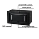 Вытяжка GRANADO Palamos 1614-1200 black glass - изображение 3