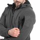 Тактическая флисовая кофта Helikon Patriot Mk2 Hybrid Fleece с капюшоном grey серая S - изображение 8