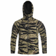 Тактична флісова кофта Helikon Patriot Mk2 Hybrid Fleece з капюшоном tiger stripe 3XL - зображення 1