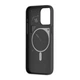 Еко чохол Aulumu A15 Vegan Leather Case Black для iPhone 15 Pro Max - зображення 5