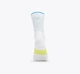Шкарпетки Hoka Crew Run Sock 3-Pack 2024 46-50 White/Green (1092-196565820068) - зображення 3