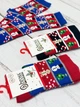 Набор из 3-х пар носочков Bross синий, черный, красный 34-36 0610 - изображение 2