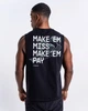 Майка BOXRAW Make 'Em Miss Muscle XS Чорна - изображение 6