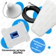 Комплект: Усилитель связи LINTRATEK DW DCS DualBand, GSM репитер, ретранслятор, усилитель мобильной связи, усилитель голосовой связи, двухдиапазонный 900МГц, 1800МГц усилением 85 дБи + усилитель мобильного интернета 2G/4G - изображение 4
