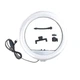 Кольцевая лампа 30 см Ring Fill Light USB LED 3 режима - изображение 2