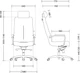 Крісло Nowy Styl GRAND ordf HR STEEL CHROME MPD AL68 P C-38 - зображення 6