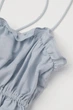 Топ H&M 1003481П XS голубой - изображение 2