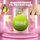 Масажний силіконовий м'яч PowerPlay PP-4354 Silicone Lacrosse Ball (6.3см.) Зелений - изображение 6