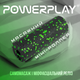 Масажний ролик (роллер) гладкий PowerPlay PP-4346 Mini EPP Foam Roller Чорно/Зелений (15x5,3см.) - изображение 6