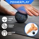 Масажний м'яч PowerPlay PP-4350 Epp Massage Ball (d8) Чорно/Синій - изображение 7