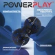 Масажний м'яч подвійний PowerPlay PP-4352 Epp foam peanut ball (d8*16cm.) Чорно/Синій - изображение 7