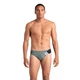Плавки-слипы для мужчин Arena STRIPE SWIM BRIEFS оливковый, черный Муж 80 007929-650 80 - изображение 3