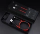 Кабель Xiaomi ZMI USB-Type-C / износостойкий плетеный провод с подсветкой / 2 м (AL431) Красный - изображение 2