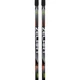 Лыжи беговые 150 см подростковые в комплекте с палками Zelart SK-0881-150B цвет черный-салатовый-оранжевый - изображение 9