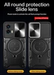 Чехол Magnetic Shield для Motorola Moto E14 бампер противоударный с подставкой кольцом Black - изображение 3