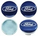 Ковпачок у диск Ford, емблема в колеса 54 мм (1 шт.) Blue-Silver - зображення 3