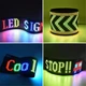 Светодиодная LED-табличка с Bluetooth-управлением, пультом и USB-подключением: программируемый Led-дисплей - изображение 3