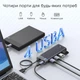 USB Хаб концентратор UGREEN CM653 4-портовий USB 3.0 5 Гбіт/с Black - зображення 3