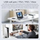 USB Хаб концентратор UGREEN CM653 4-портовий USB 3.0 5 Гбіт/с Black - зображення 8
