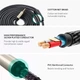 Аудіо кабель UGREEN AV126 mini-jack 3.5mm TRS to Dual 6.35mm TS/1m/Gray (UGR-10613) - зображення 7