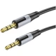 Аудіо кабель BOROFONE BL19 Creator AUX 3.5mm Audio cable 1m/Black - зображення 4