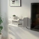 Настенная полка для роутера Wi-Fi Полка 30*20*13 см Белая - изображение 2