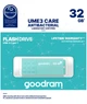 Флеш память USB Goodram UME3 Care 32GB USB 3.2 Gen1 Green (UME3-0320CRR11) - изображение 6