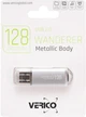 Флеш память USB Verico Wanderer 128GB USB 2.0 Silver (1UDOV-M4SRC3-NN) - изображение 3